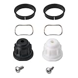 MOEN 97556 Handle adapter kit, Monticello centerset, mini widespread, Roman tub, hot and cold, Unfinished