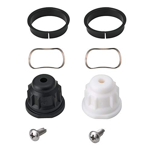 MOEN 97556 Handle adapter kit, Monticello centerset, mini widespread, Roman tub, hot and cold, Unfinished