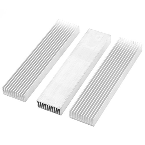 3PCS 150x35x14mm Aluminum Heatsink Cooling for LED Power Memory Chip