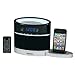 Jensen JiMS-185i iPod Docking Music System with FM Receiver, Auxiliary Input, Night Light and Slide-Out Dock