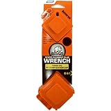 Camco RhinoFLEX 6-in-1 Sewer Cleanout Plug Wrench with Easy Grip Handle- Easily Loosen Any RV Dump Station Cap with Universal Design, 3