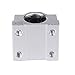 4Pcs SCS12UU Linear Motion Ball Bearing Slide Unit Bushing, Closed Type,LM12UU, ID 12mm/0.47'', 36mm/1.42'', Metric/Inch