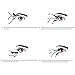 GRAMONI Magnetic Eyelashes Extremely Thin 3D Reusable False Eyelashes Set for Natural Look No Glue Ideal for Deep & Round Eyes (2 Pairs 8 Pieces)