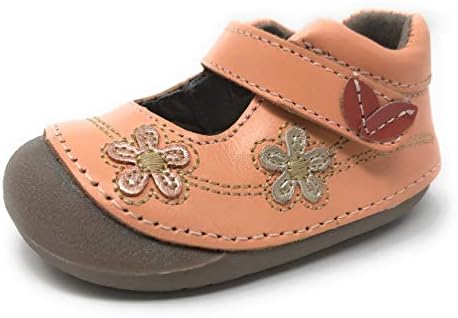Wobbly Waddlers Natura Poppy Baby Toddler Girl Leather Shoes Arch Support