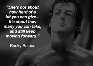 Motivation Rocky Balboa 15 Boxe Documents A3 Poster A3