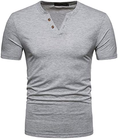 LUNIWEI T Shirts for Men Summer Pure Color Style Tee Personality Top Vest Blouse