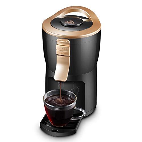LTLWSH Bean to Cup Kaffeemaschine, Filter-Kaffeemaschine 200ML Kaffeemaschine mit Kaffeemühle und Permanent…
