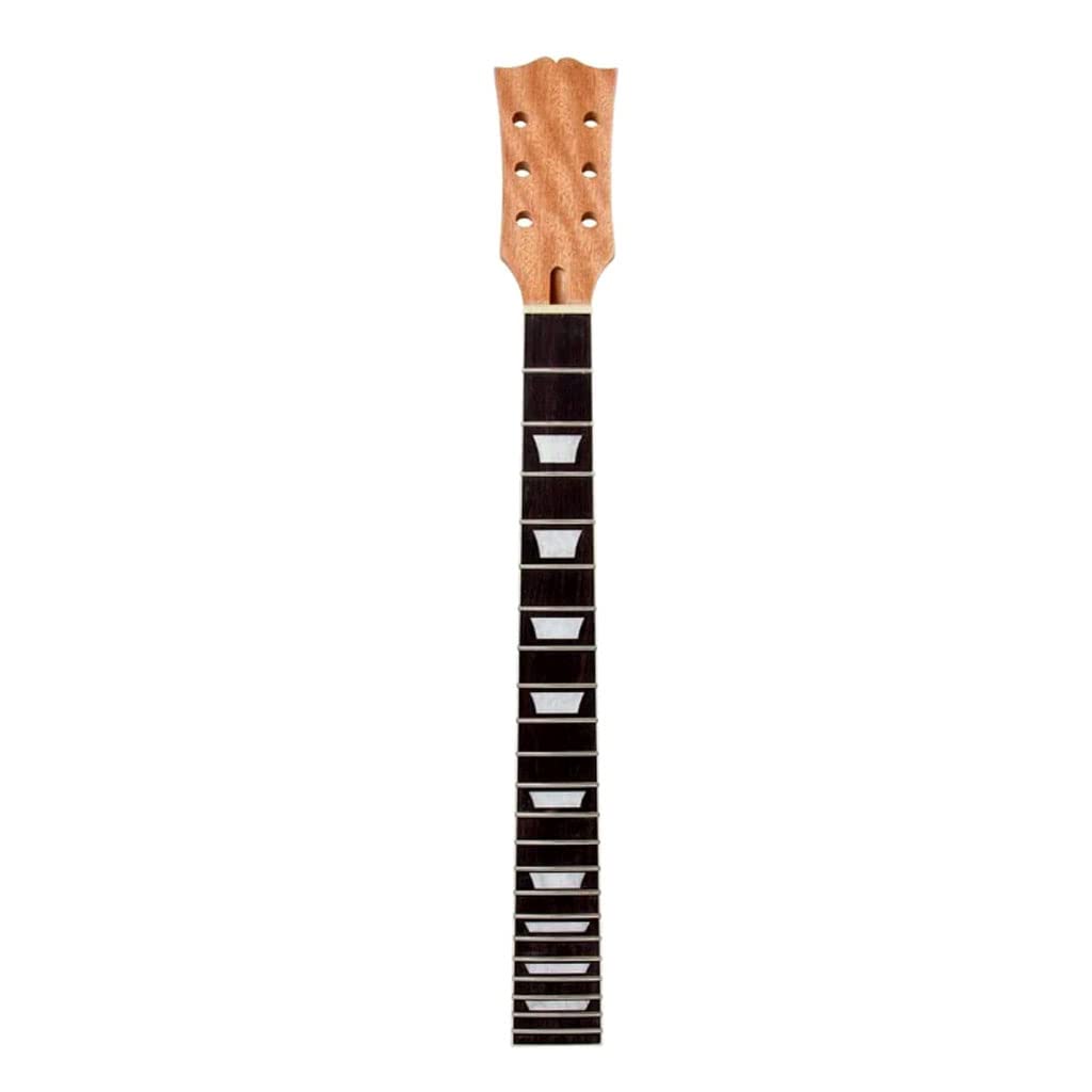 Alnicov Electric Guitar Neck Mahogany Body Rosewood Fretboard For Les Paul LP Guitars Trapezoid Inlays 22 Frets