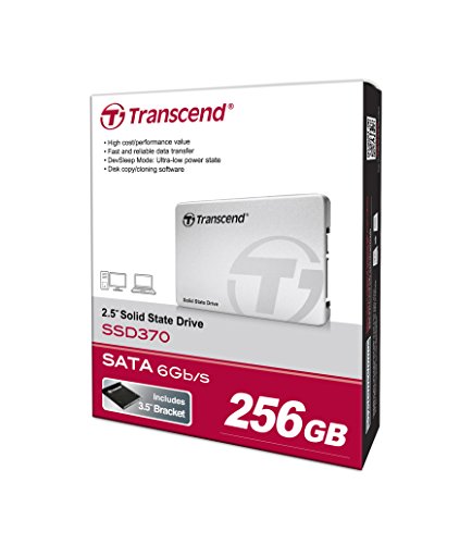 Transcend 256GB MLC SATA III 6Gb/s 2.5" Solid State Drive 370 (TS256GSSD370S)