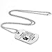 FAYERXL Gifts for Boyfriend Girlfriend Husband and Wife Stainless Pendants Dog Tag Necklace (TO MY LOVE)