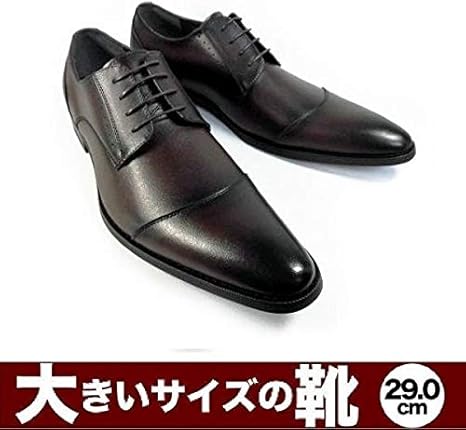 Amazon Co Jp 大きいサイズ 安い ブランド メンズ ビジネスシューズ ドレスシューズ 紳士靴 革靴 15 ストレートチップ 紐 ブラウン 29 0cm 303 ホビー 通販