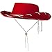 Jacobson Hat Company Childs Western Style Kids Cowboy Ranch Hat Red