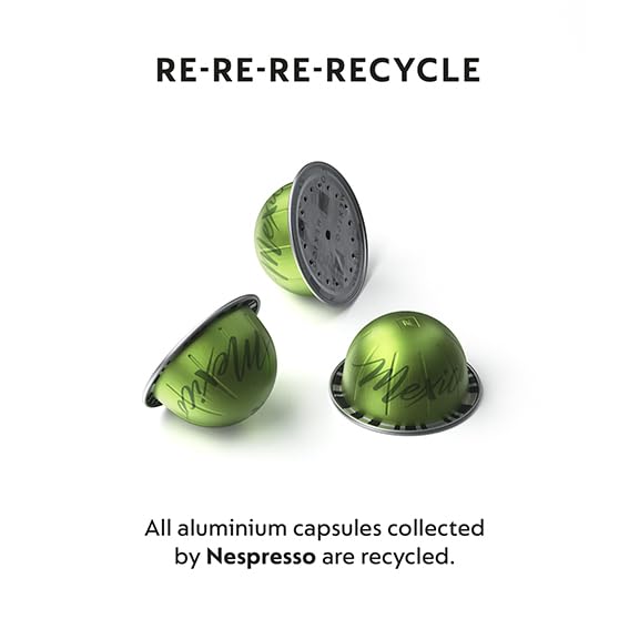 NESPRESSO CAPSULES VERTUO, DOUBLE ESPRESSO DOLCE, 30-COUNT ESPRESSO PODS, BREWS 2.7 OZ.