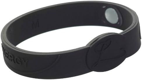 Lasota E-Line Energy Bracelet, Black/Black, Small