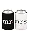 Spring Rose(TM) Wedding Accessories Mr. and Mrs. Can Coolers Gift Set. These Are The Perfect Present For Newlyweds Or For An Anniversary Couple.