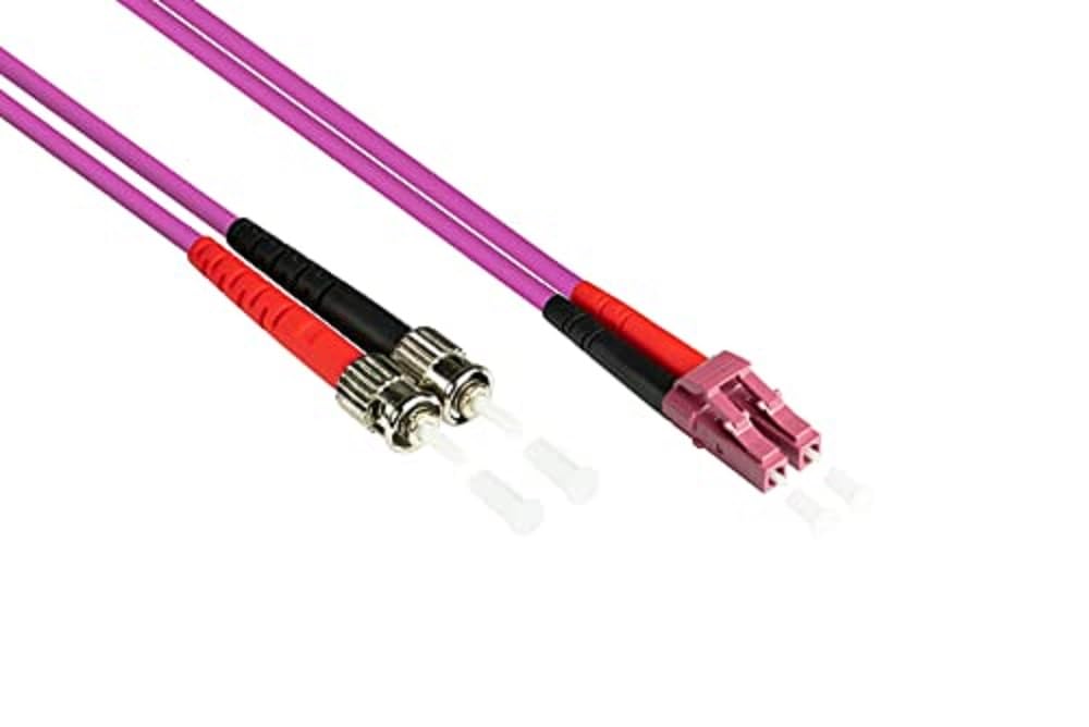 Good Connections LWL Duplex Patch Cable LC to SC Multimode 50/125 Inch Fibre Optic