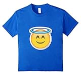Angel Face Emoji T-Shirt Halo Innocent Not Guilty Heaven