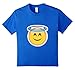 Angel Face Emoji T-Shirt Halo Innocent Not Guilty Heaven