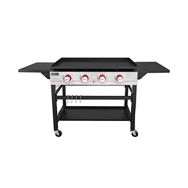 Royal-Gourmet-GB4000-36-inch-4-Burner-Flat-Top-Propane-Gas-Grill-Griddle-for-BBQ-Camping-Black