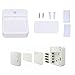 HIFEK Battery Powered Motion Detector LED Children Safety Night Light Energy Efficient Sensor Lighting - Best for Closet, Stairs, Hallway & More (1 Pack)