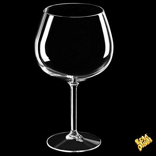 Kunststoff Gin-Schwenker 25,3oz/720 ml – Set von 6 – wiederverwendbar BPA-frei Kunststoff Cocktailglas – Bild 3