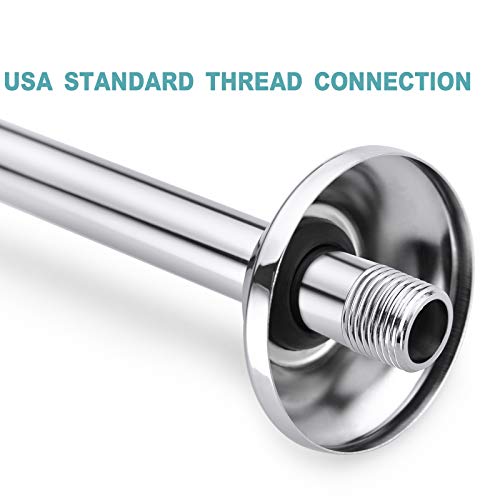BESTILL 16 Inch LShaped Shower Head Extension Arm, Shower Arm and