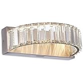 ArtCraft AC6727SN Stella - 9W LED Wall Sconce-4.33 Inches Tall and 7.8 Inches Wide, Finish Color: Satin Nickel