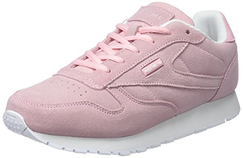 KELME Womenâ€™s Victory Suede Low-Top Sneakers, Pink (Rosa 155), 4.5 UK