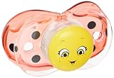 RaZbaby Keep-it-Kleen Pacifier - Lolla Ladybug