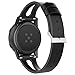 Leather Bands Compatible Samsung Galaxy Watch 42mm and Galaxy Active 40mm Band, Women 20mm Replacement Leather Strap for Samsung Galaxy Watch 42mm/Galaxy Watch Active 40mm