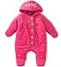 Juicy Couture Baby Girls' Velour Hooded Pram, Hot Pink, 6-9 Months