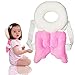 Baby Protector - Baby Ajustable Head Shoulder Safety Pad - Baby Head Cushion with Flexible Strap for Baby walking - for Baby Safety - for Crawling Baby - 4-24 Months Babies (Pink Angel Wing)