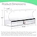 Superior Window Bird Feeder with Strong Suction Cups, 2 Way Mirror Film, Large Easy Clean Seed Tray, Outdoor Hanging Birdhouse for Wild Birds Like Cardinal & Bluebird. Great for Seniors & Indoor Cats