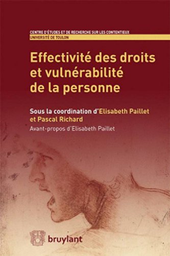 Effectivité des droits et vulnérabilité de la personne