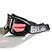 Bolle Carve Snow Goggles (Matte Black, Vermillon Gun Lens)