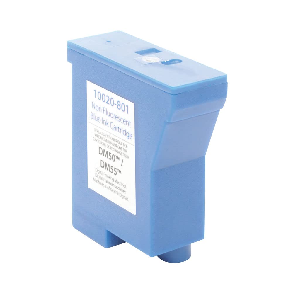 Q-Connect Pitney Bowes Remanufactured DM50/55/700/21 Franking Ink Blue K780003