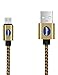 Micro USB Cable, High Speed USB 2.0 A Male to Micro USB Male Cable Metal Male & Braided Nylon Colorful Data Sync Cable Cord Computer Cables & Interconnects Cell Phone Cables 5Ft/1.5M
