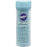 Wilton Blue Sugar Pearls, 5 Ounce