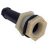 LASCO 05-1101 Plastic Evaporative Swamp Cooler Drain with Stand Pipe with Tapped 1/2-Inch Female Pipe