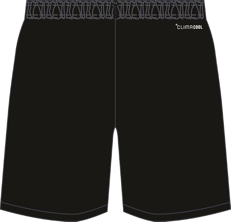 Unisex niños Entrada26 Training Kids Shorts, Black/White, 7-8 Years