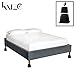 Katzco Bed Risers - Adjustable Heavy Duty - 8 Piece Set - 3, 5 or 8 Inches Tall with Multi Height Function - for Any Bed Frame, Furniture, Table Riser and Lift, College, Dorm, Room Accessories