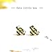 LEADERPAL 1 Pair Women's Earrings S925 Sterling Silver Cute Little Bee Studs Earrings Girls Animal Earrings Mothers Day Jewelry Women
