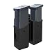 OWB Universal Magazine Holster | 9mm .40 Double Stack Mag Holder | Belt Clip | for Glock H&K Smith & Wesson Ruger Sig Sauer Taurus Beretta CZ and More Pistol Mag Pouch