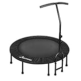 MOVTOTOP Fitness Trampoline with Adjustable Handle