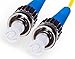 FiberCablesDirect LC-ST OS2 Fiber Patch Cable - 10Gb Duplex 50/125µm Singlemode Corning Glass | 5M (16.4ft) | Bulk Networking, Data Centers, Telecom, Enterprise Applications