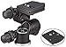 Manfrotto 410 Junior Geared Tripod Head with Quick Release and a Bonus Ivation Quick Release Plate