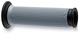 Renthal G176 Black/Gray 32 mm Full Diamond Soft/Firm Compound Sportbike Grip