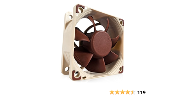 Noctua Nf-A6X25 5V, Premium Quiet Fan, 3-Pin, 5V Version (60Mm, Brown) :  Amazon.sg: Electronics