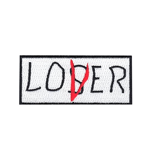 Loser Club Iron On Embroidered Applique Patch