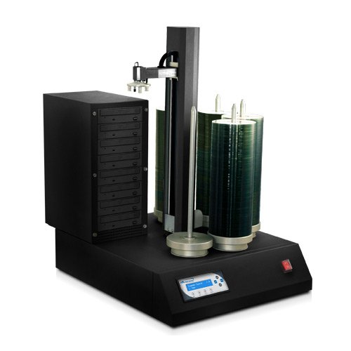 Titan Supreme 8 Target Robotic Automated DVD CD Duplicator 1000 Disc Capacity with 500 GB Hard Drive